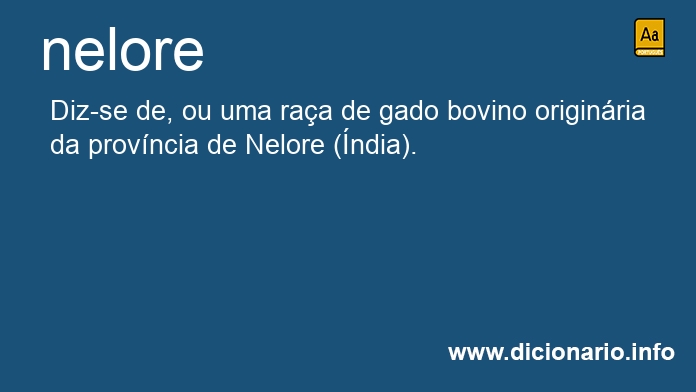 Significado de nelore