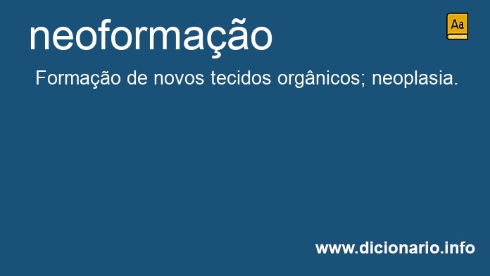 Significado de neoformao