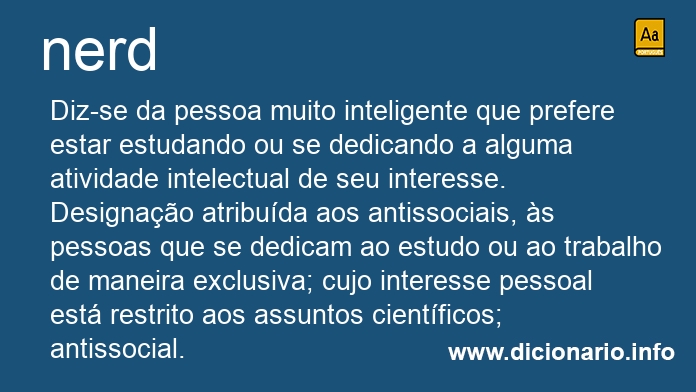 Significado de nerd