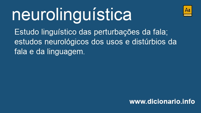 Significado de neurolingustica