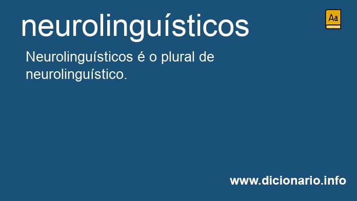 Significado de neurolingusticos