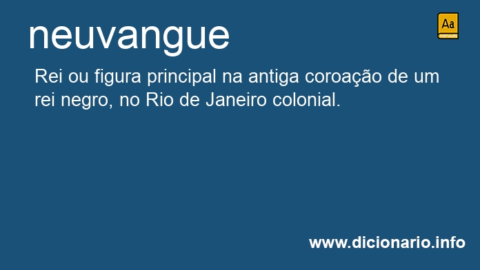 Significado de neuvangue