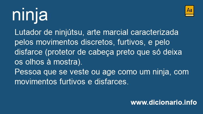 Significado de ninjas