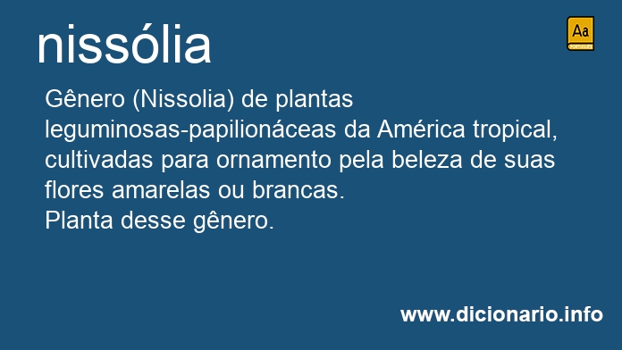 Significado de nisslia