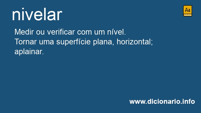 Significado de nivelasse