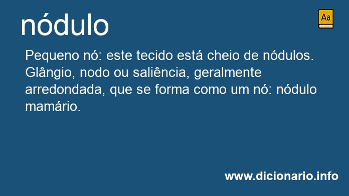 Significado de ndulo