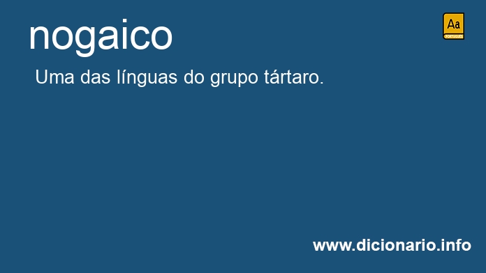 Significado de nogaico