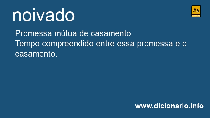 Significado de noivado