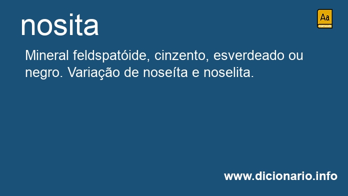 Significado de nosita