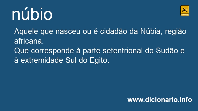 Significado de nbia