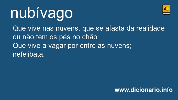 Significado de nubvaga