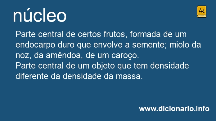 Significado de ncleo