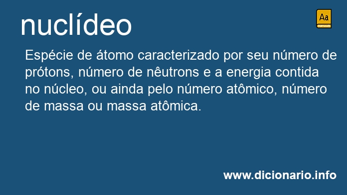 Significado de nucldeo