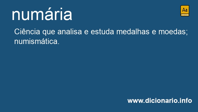 Significado de numria