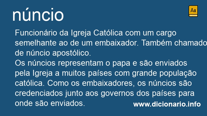 Significado de nncio