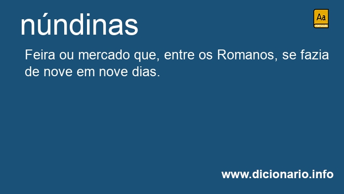 Significado de nndinas