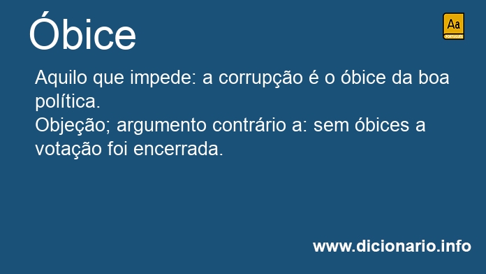 Significado de bice