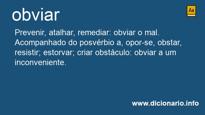 Significado de obviveis