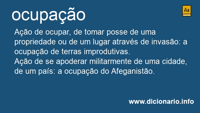 Significado de ocupaos