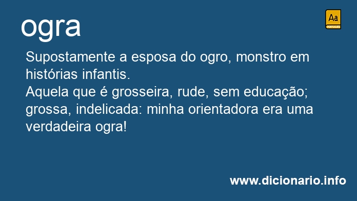 Significado de ogras