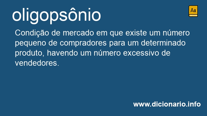 Significado de oligopsnio