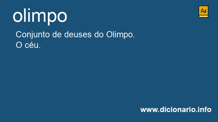 Significado de olimpo