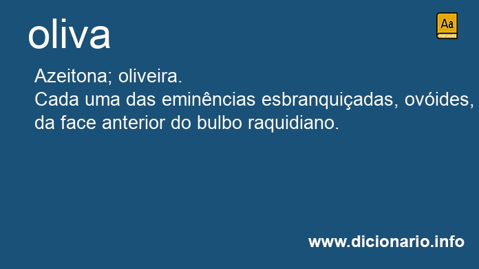 Significado de oliva