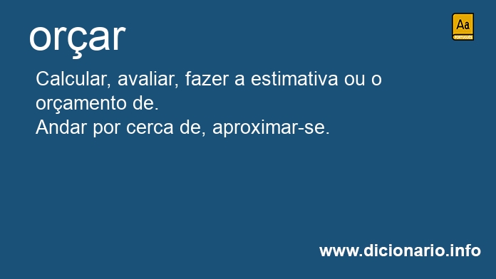 Significado de orai