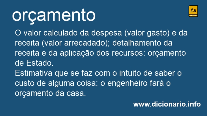 Significado de oramento