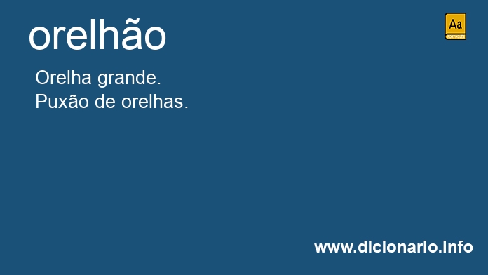 Significado de orelho