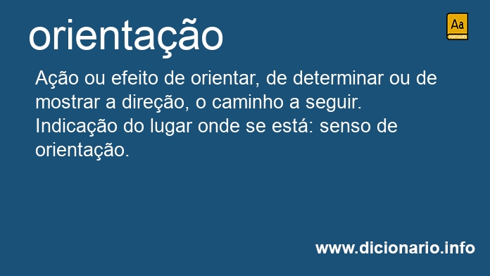 Significado de orientaes