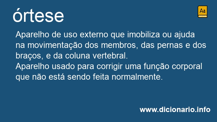 Significado de rteses