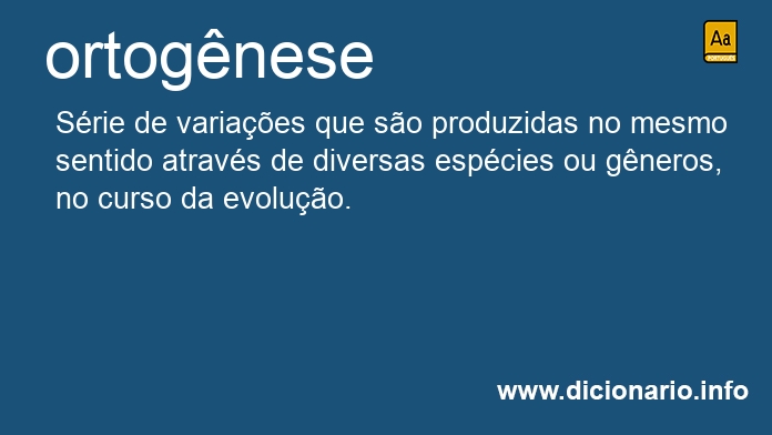 Significado de ortognese