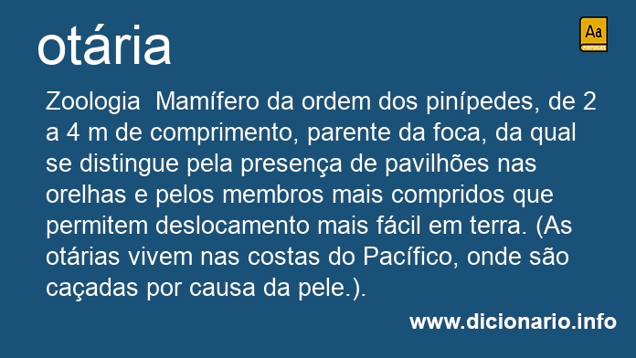 Significado de otria