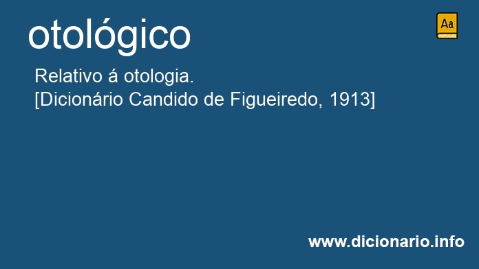 Significado de otolgica