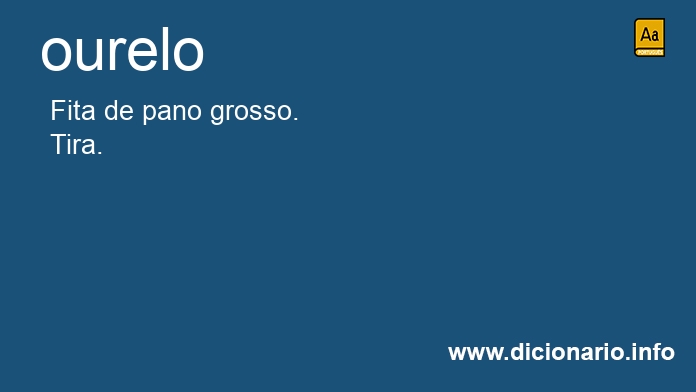 Significado de ourelo