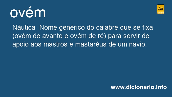 Significado de ovm