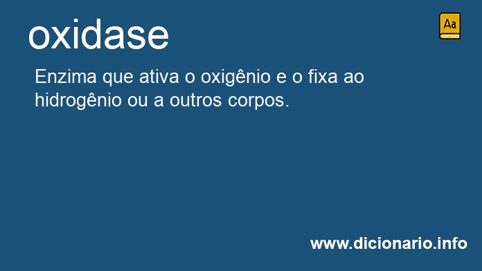 Significado de oxidase