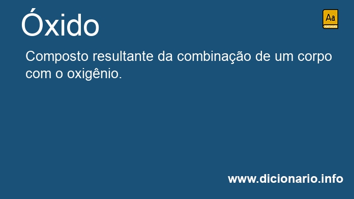 Significado de xido
