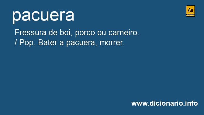 Significado de pacueras