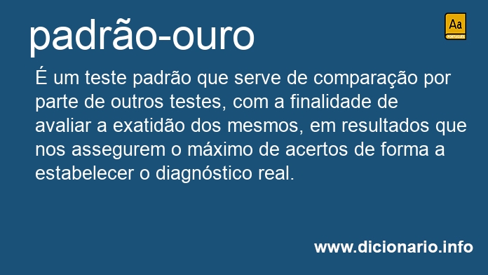 Significado de padro-ouro