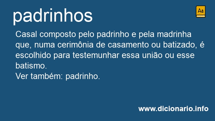 Significado de padrinhos