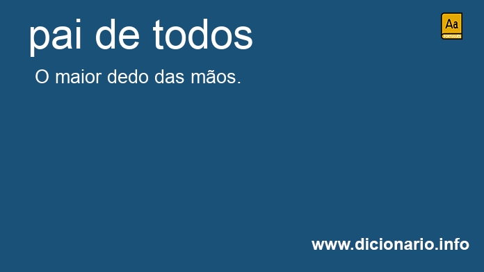Significado de pai de todos