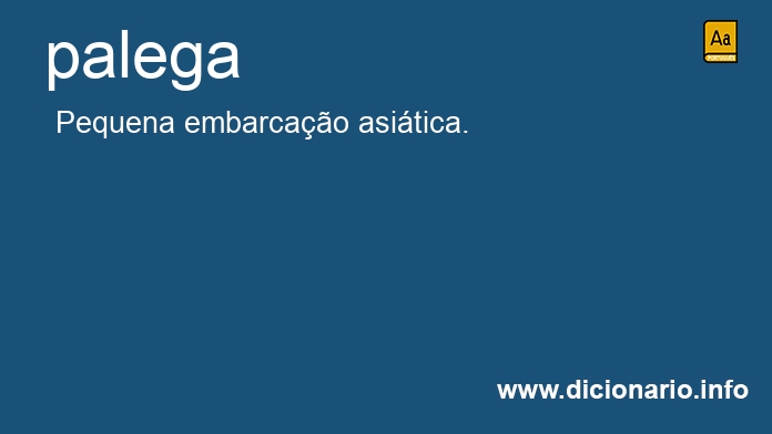 Significado de palega