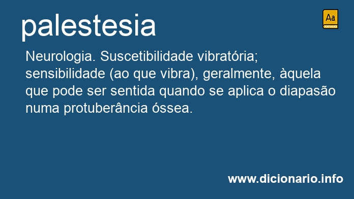 Significado de palestesias