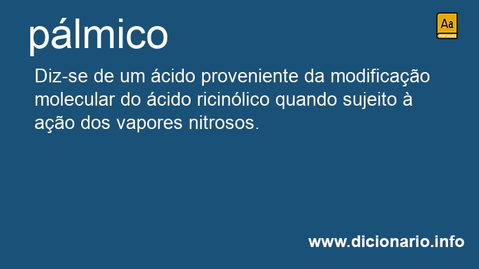 Significado de plmico