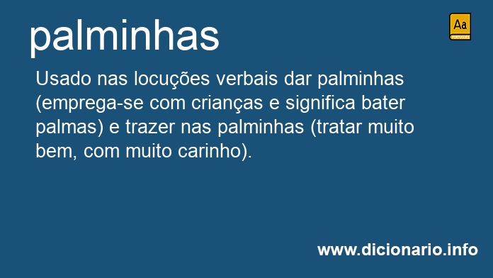 Significado de palminhas