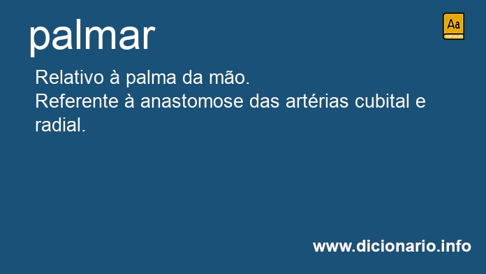 Significado de palmou