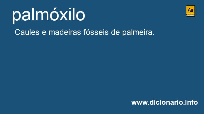 Significado de palmxilo