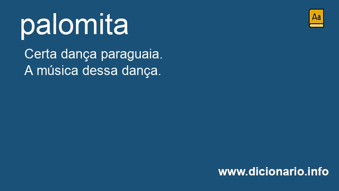 Significado de palomita